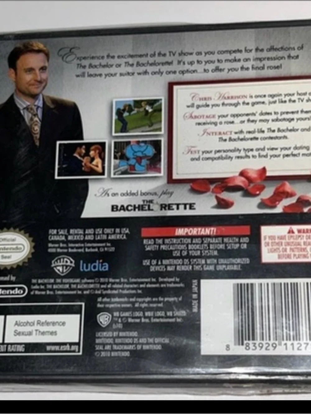Nintendo DS The Bachelor The Videogame - Complete in Box w/ Manual